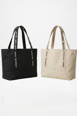 Black Cities Logo Canvas Tote Bag