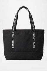 Black Cities Logo Canvas Tote Bag