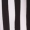 Black And White High Neck Striped Dress