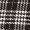 Black Check Wrap Bodycon Dress
