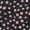Black 2 in 1 Pink Polka Dot Wrap Dress