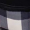 Black Check Back Hoodie