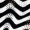Black And White Zig Zag Crochet Midi Skirt