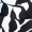 Black And White Leaf Print Strappy Wrap Top High Low Frill Hem Midi Dress