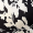 Black And White Floral Print Strappy High Low Frill Hem Midi Dress