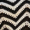 Black And White Zig Zag Crochet Shorts