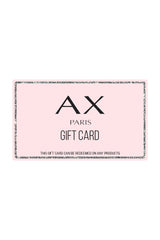 AX Paris Gift Card